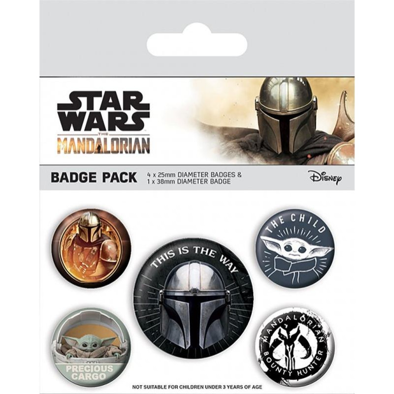 Pyramid Badge Pack Star Wars: The Mandalorian