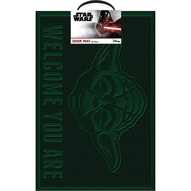 Pyramid Doormat Star Wars (Yoda Welcome) Rubber