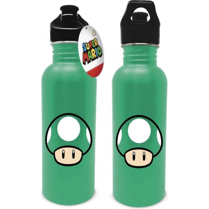 Pyramid Metal Canteen Bottle Nintendo (Mushroom)