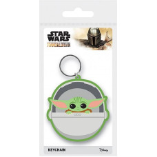 Pyramid CDU Rubber Keychain Star Wars: The Mandalorian (The Child)