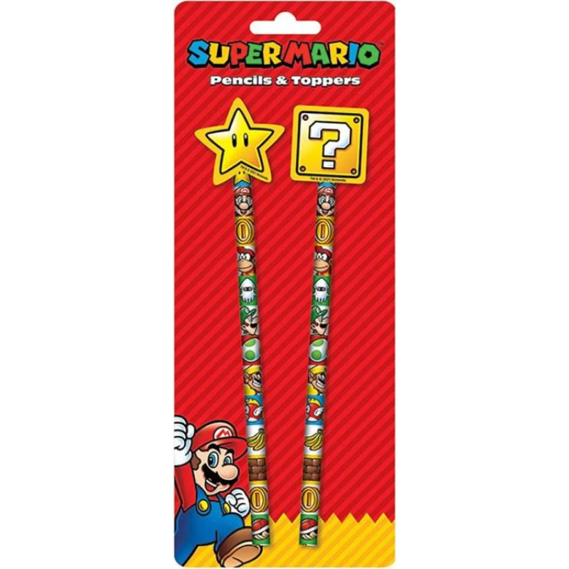 Pyramid SUPER MARIO (COLOUR BLOCK) PENCIL SET