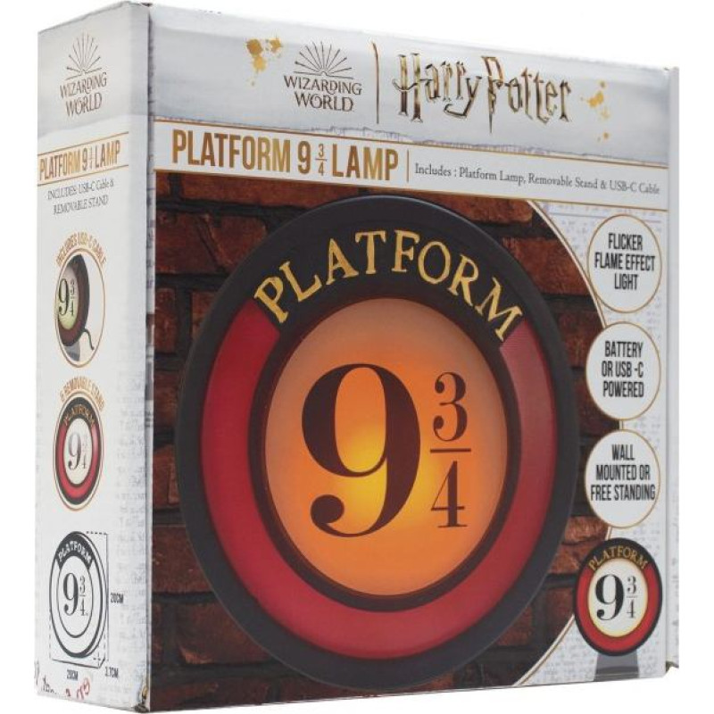 Blue Sky Studios Harry Potter Light - Wall & Desk - Platform 9 3/4