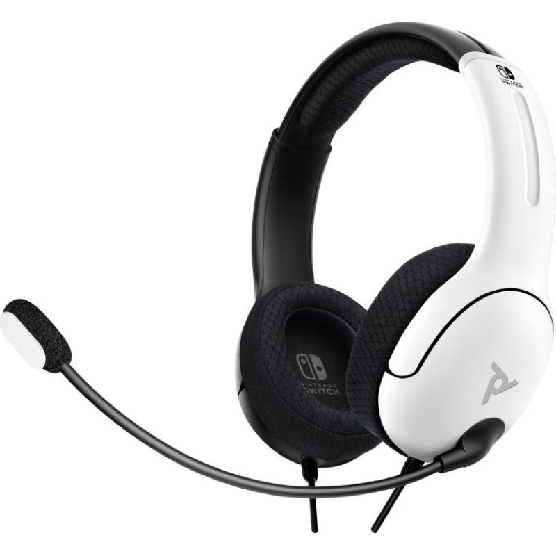 PDP LVL40 Wired Stereo Headset -Black/White Switch