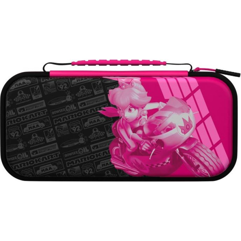 PDP Travel Case Plus GLOW - Grand Prix Peach Switch