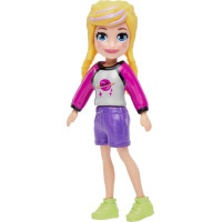 Mattel Polly Pocket Impulse Doll - Polly with Planet T-Shirt (HDW45)