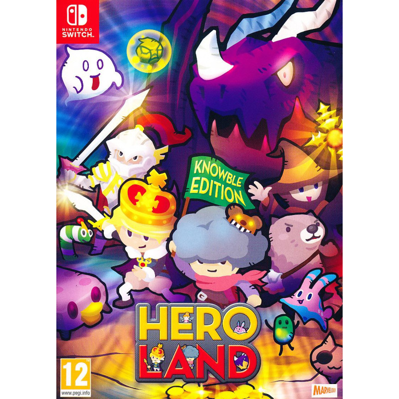 Heroland Knowble Edition Switch video spēle