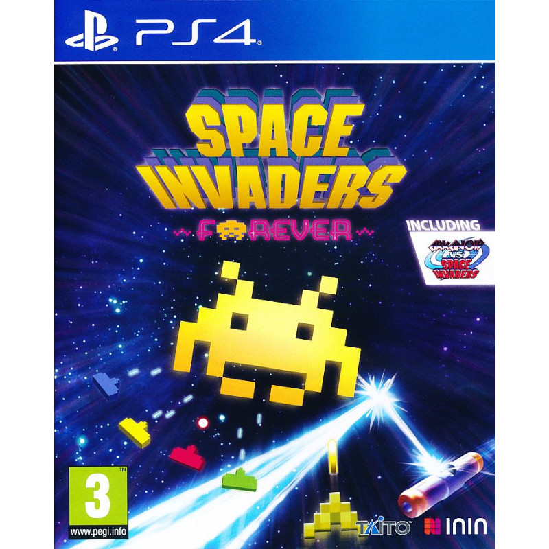 Space Invaders Forever Playstation 4 (PS4) video spēle