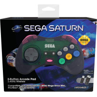 Retro-Bit SEGA Saturn 2.4G M2 Grey - pults