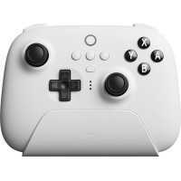 8BitDo Ultimate BT Pad Switch, PC White - pults