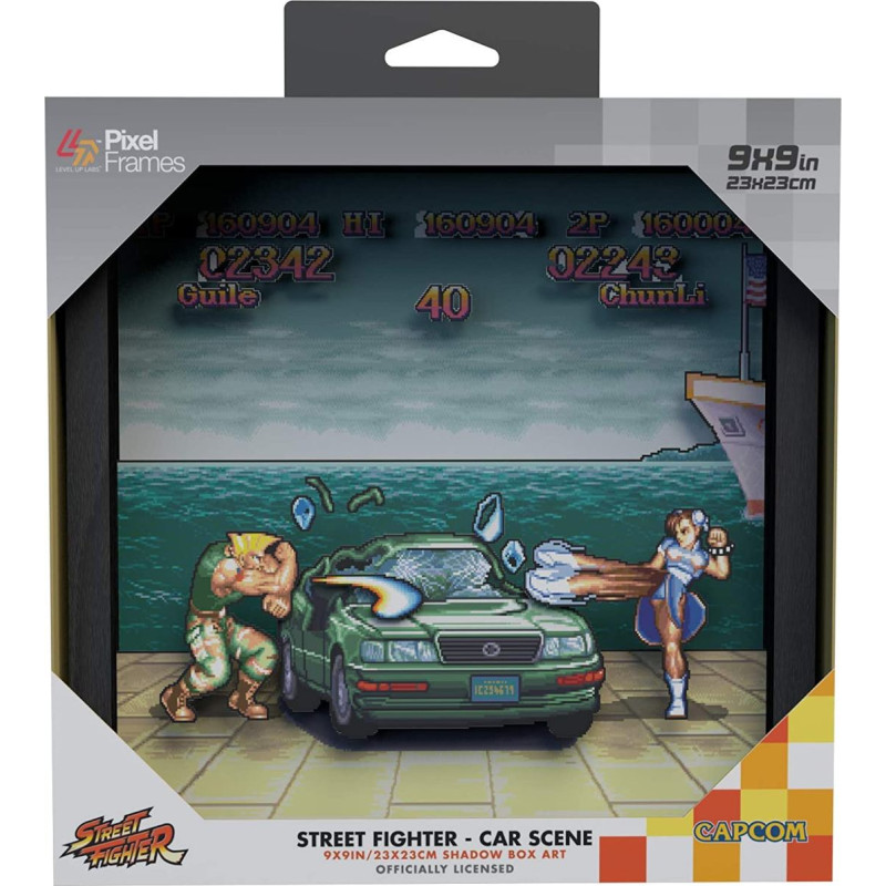 Pixel Frames Street Fighter Car