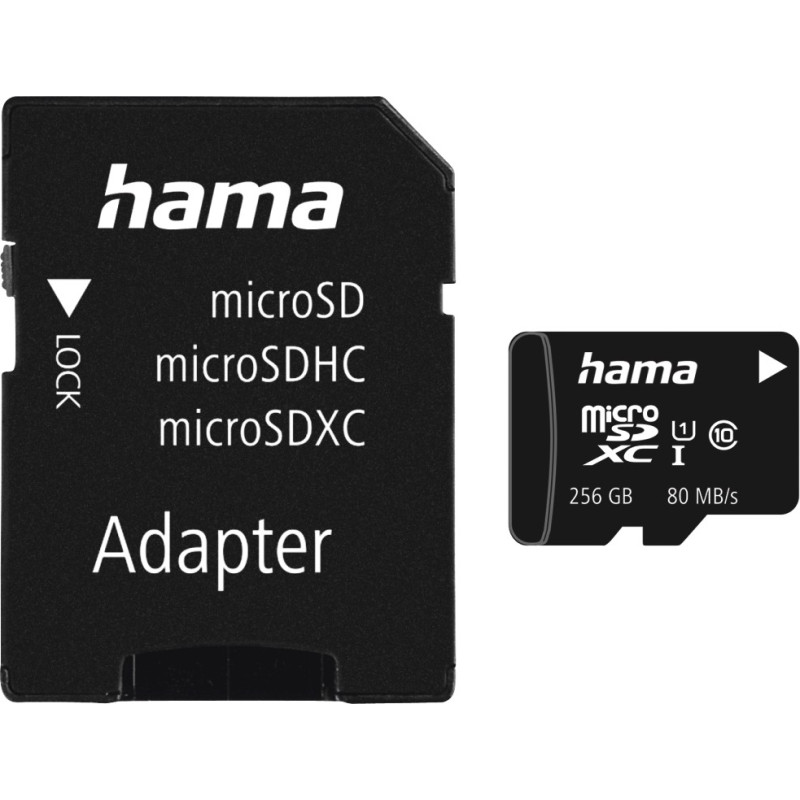 Hama 00124171 microSDXC 256GB Class 10 UHS-I