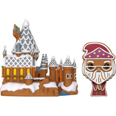 Funko Pop! Town: Harry Potter - Dumbledore & Hogwarts (Gingerbread) #42 Vinyl Figures