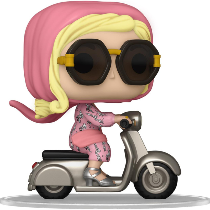 Funko Pop! Rides: HBO Original White Lotus - Tanya McQuoid on Scooter #125 Vinyl Figure