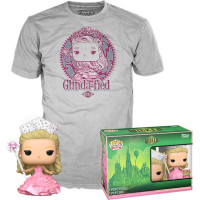 Funko Pop! & Tee (Adult): Wicked - Glinda Vinyl Figure and T Shirt (L)