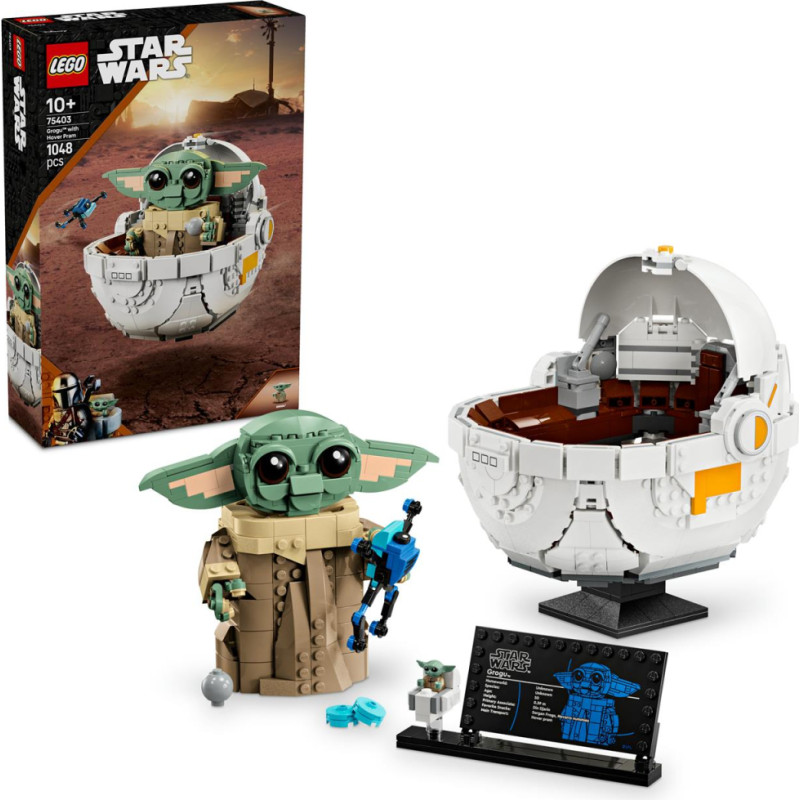 ''Lego'' LEGO® Star Wars™: Grogu™ with Hover Pram (75403)