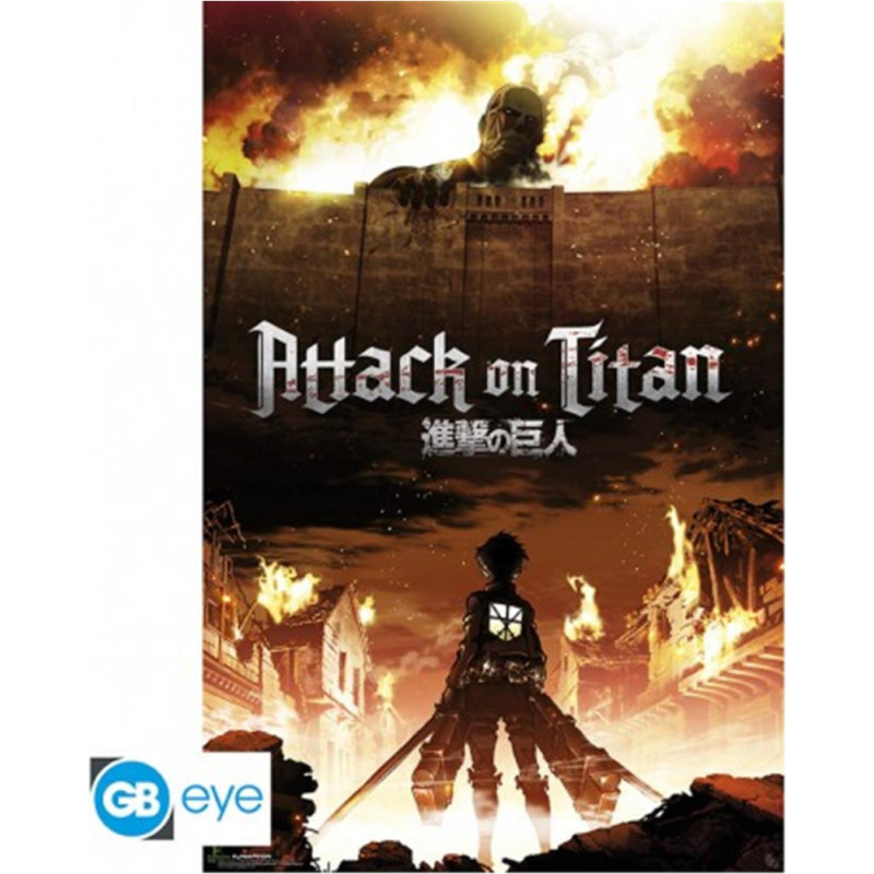 Abysse : Attack On Titan - Key Art Maxi Poster (91.5X61)  (FP3463)