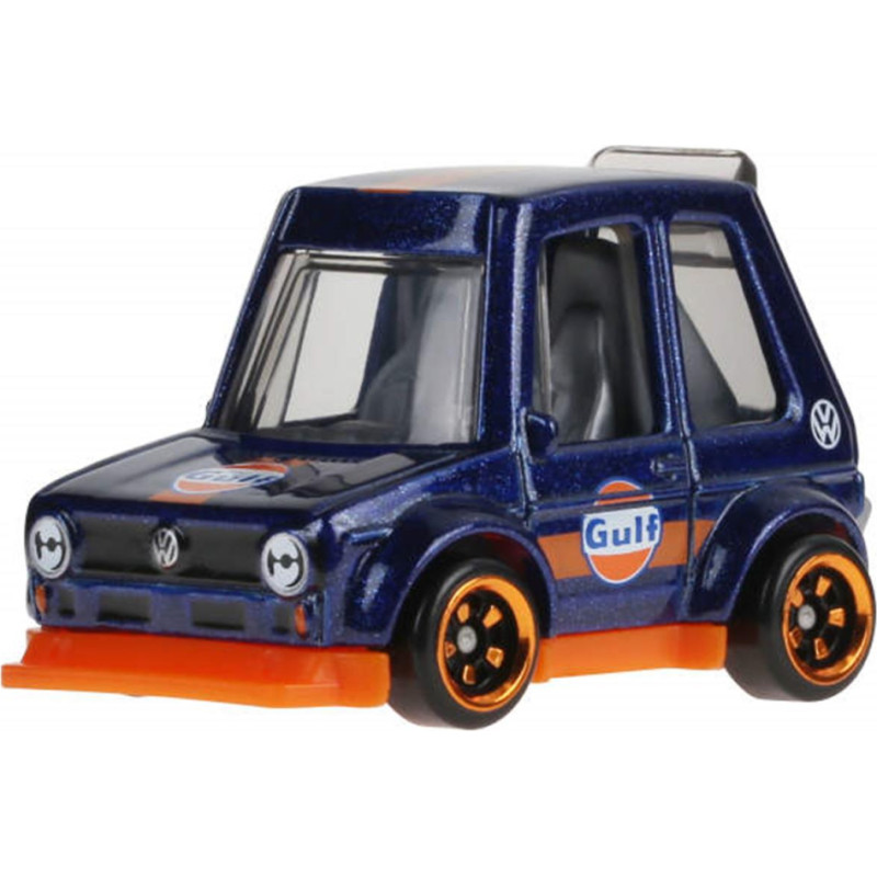Mattel Hot Wheels: Silver Series Tooned Gulf Racing - Tooned Volkswagen Golf MK1 (JCB62)