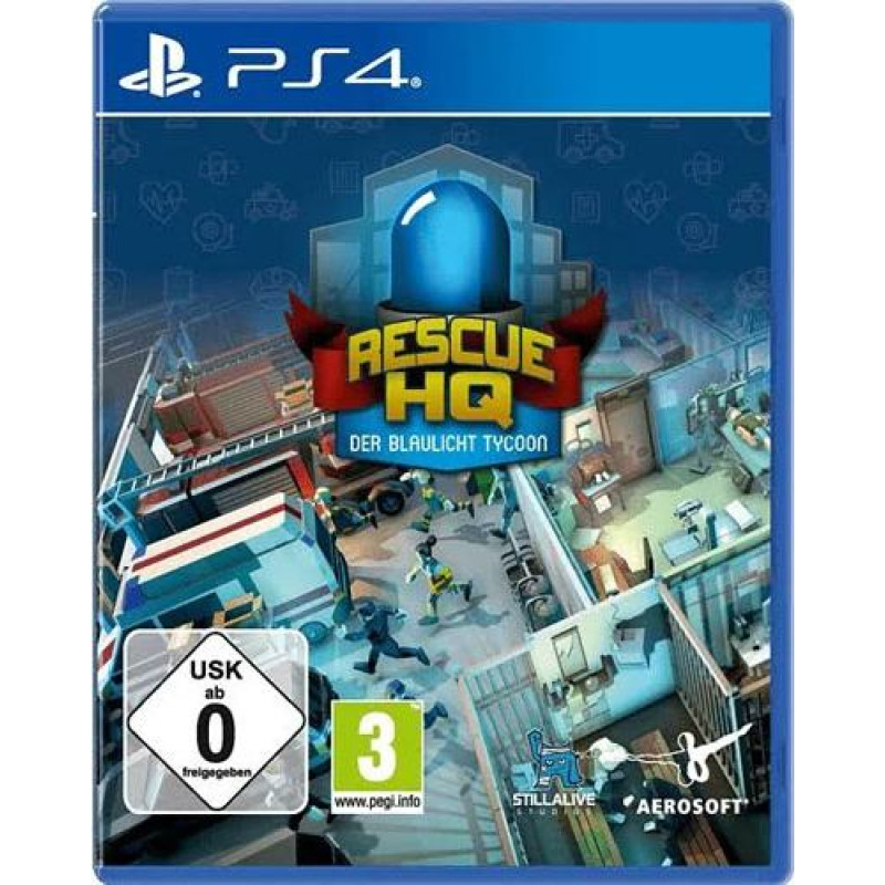 PS4 Blaulicht Tycoon Rescue HQ Playstation 4 video spēle