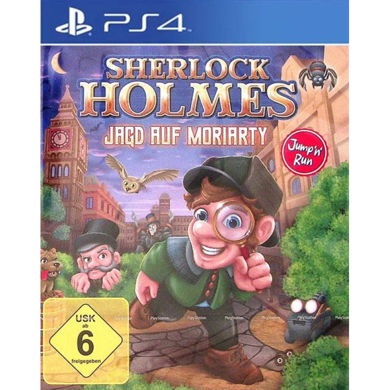 PS4 Sherlock Holmes - Jagd auf Moriarty Playstation 4 video spēle