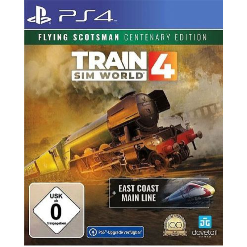 PS4 Train Sim World 4 Flying Scotsman Centenary Edition Playstation 4 video spēle