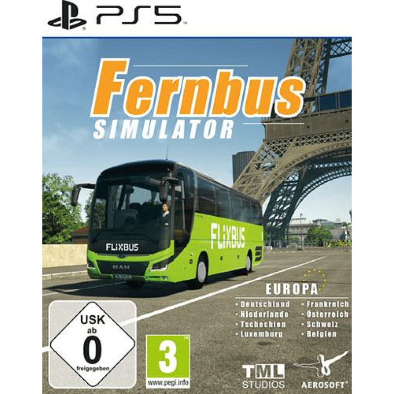 PS5 Fernbus Simulator Playstation 5 video spēle