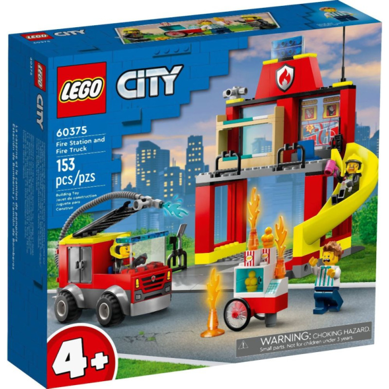 Lego ® City: Fire Station and Fire Truck (60375)