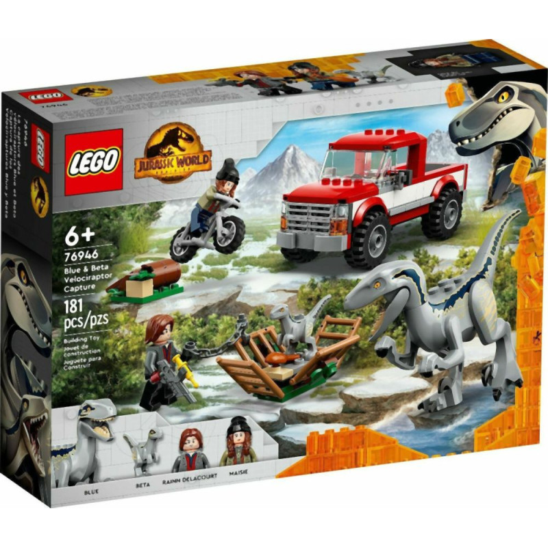 Lego ® Jurassic World Dominion: Blue  Beta Velociraptor Capture (76946)