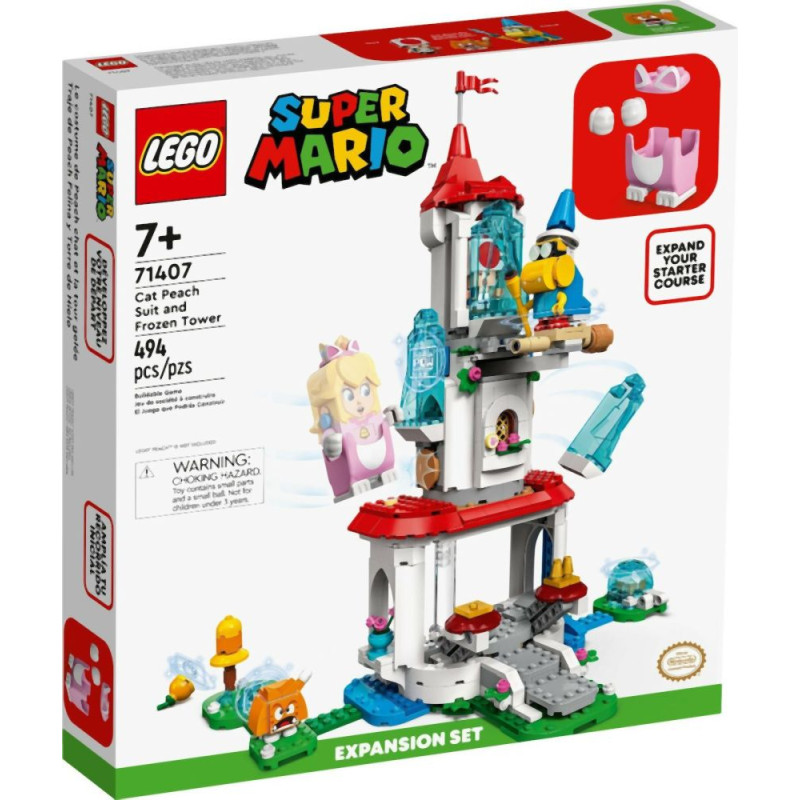 Lego ® Nintendo Super Mario™: Cat Peach Suit and Frozen Tower (Expansion Set) (71407)