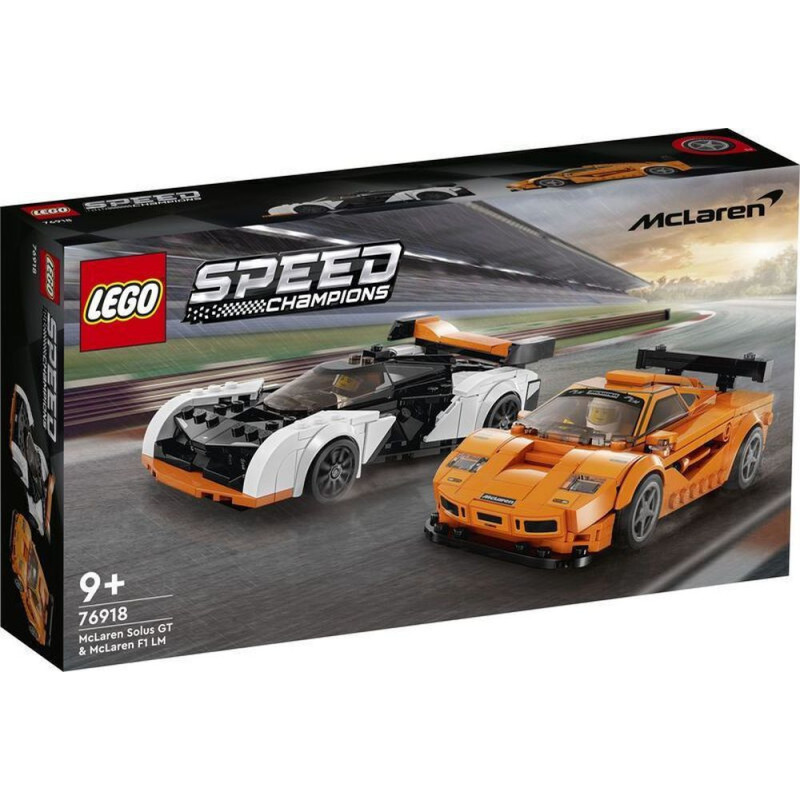 Lego ® Speed Champions: McLaren Solus GT και McLaren F1 LM (76918)