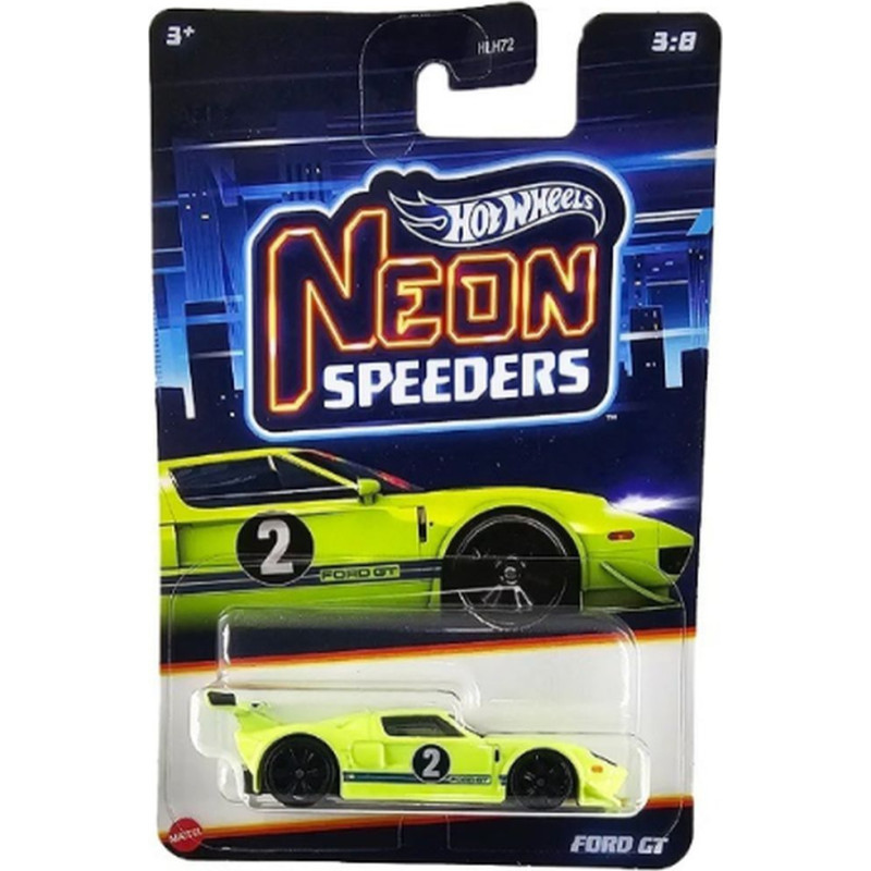 Mattel Hot Wheels: Neon Speeders - Ford GT (HRW77)