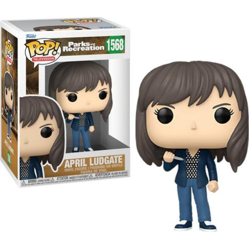 Funko Pop! Television: Parks and Recreation 15th Anniversary - April Ludgate #1568 Vinyl Figure