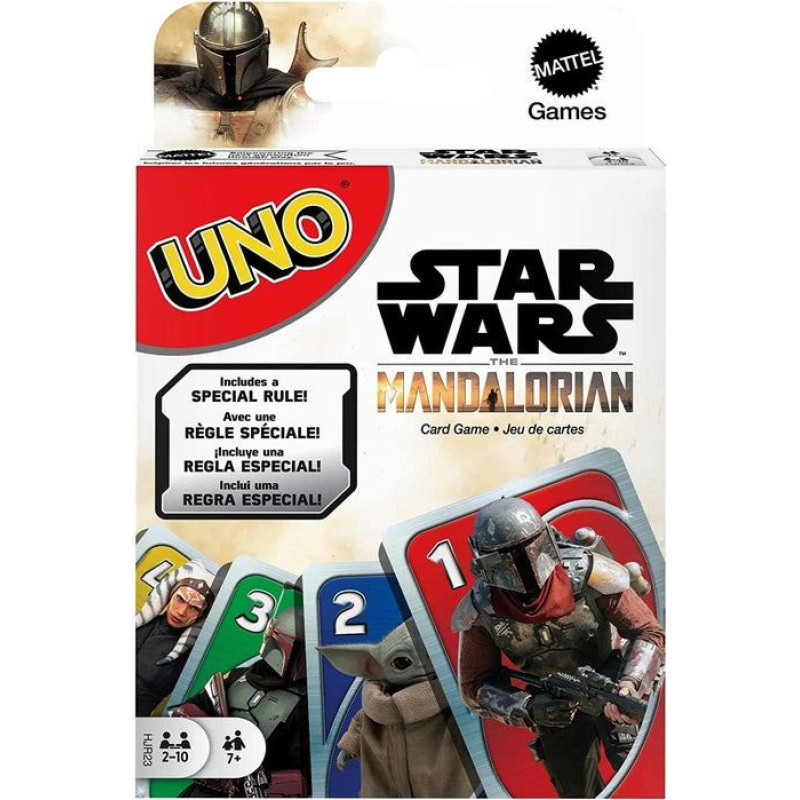 Kāršu spēle UNO Star Wars The Mandalorian