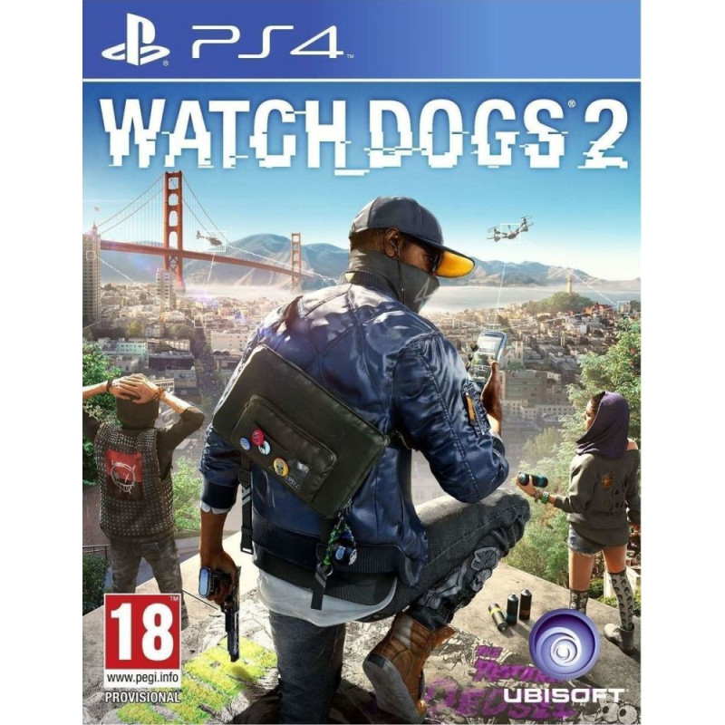 Ubisoft PS4 WATCH_DOGS 2 (PS4 EXCLUSIVE)