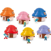 Giochi Preziosi The Smurfs - Smurfs House with Surprise Figure (Random) (PUF13000)