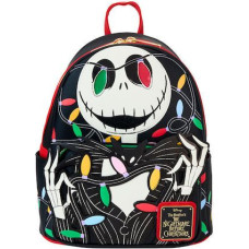 Loungefly Disney: The Nightmare Before Christmas - Smiling Jack Light Up (Glows In The Dark) Mini Backpack (WDBK3787)