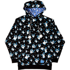 Loungefly Disney: Lilo  Stitch - Stitch Ghost Hooded Sweatshirt (S) (Glows In The Dark) (WDHD0058S)