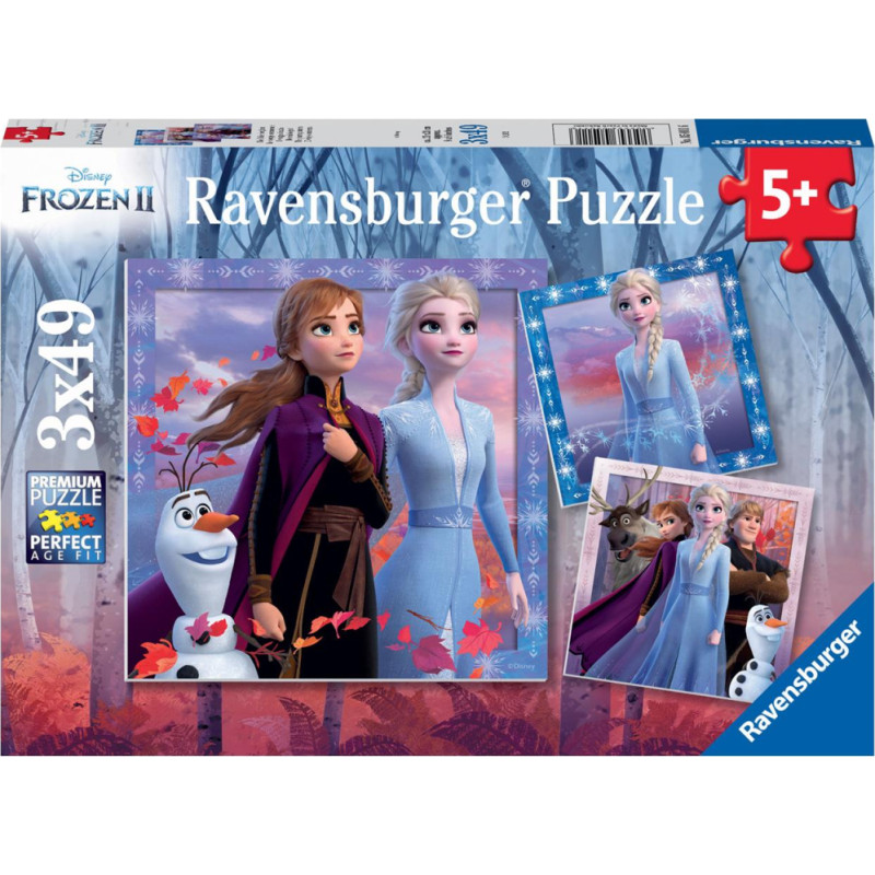 Ravensburger Puzzle Disney: Frozen 2 - The Journey Starts (3x49pcs) (5011)