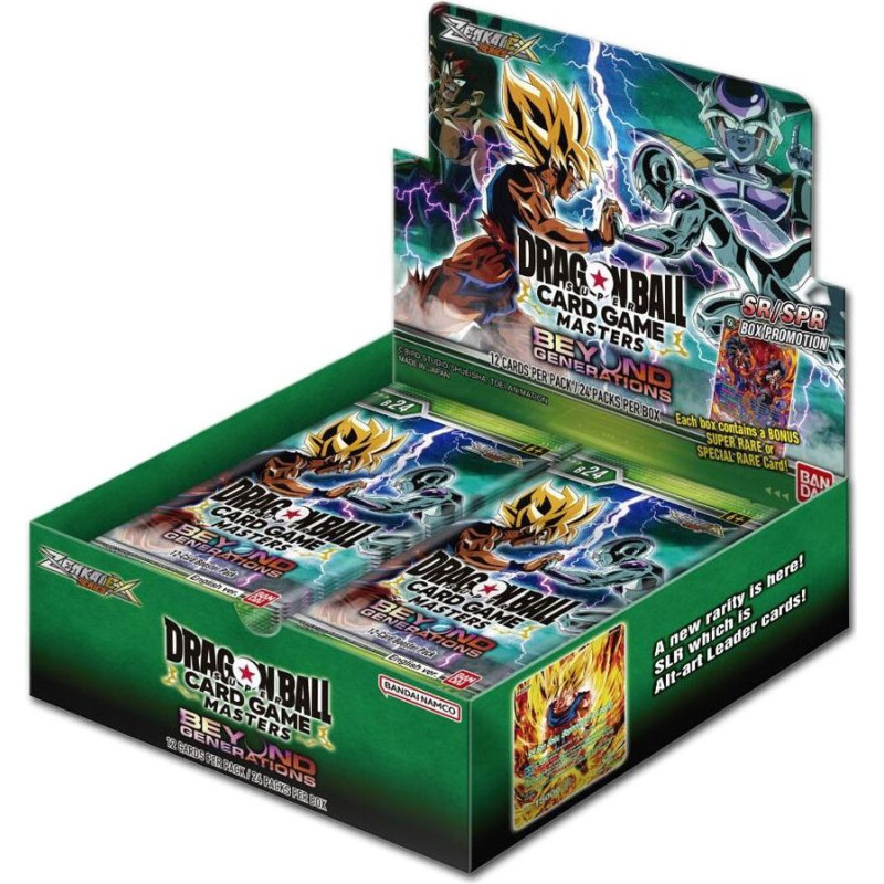 Dragon Ball Super Card Game: Masters Zenkai Series 07 - Beyond Generations - Booster Pack - Display (24 pcs)