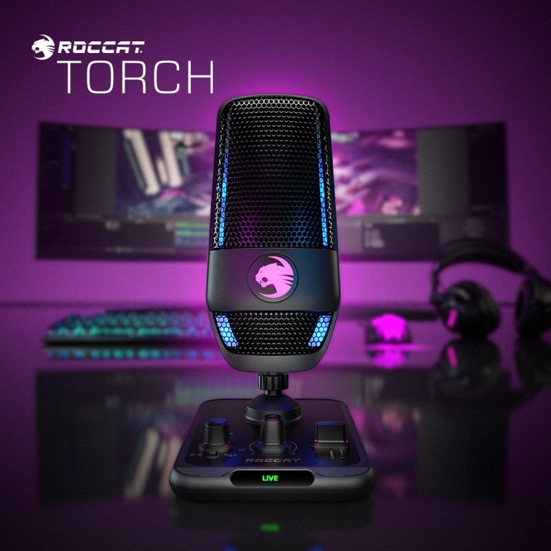 Roccat Torch Streaming Mic PC