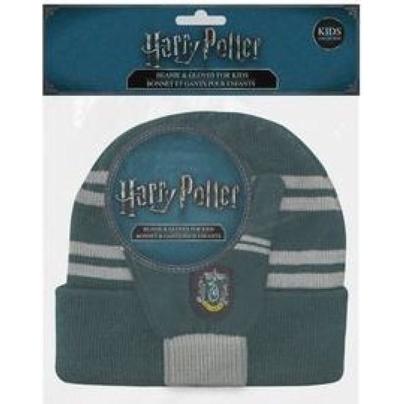 Cinereplicas Harry Potter Beanie/Gloves Slytherin Kids set EU