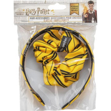 Cinereplicas Harry Potter Hair Headband scrunchy bow Set of 2 - CLASSIC - Hufflepuf