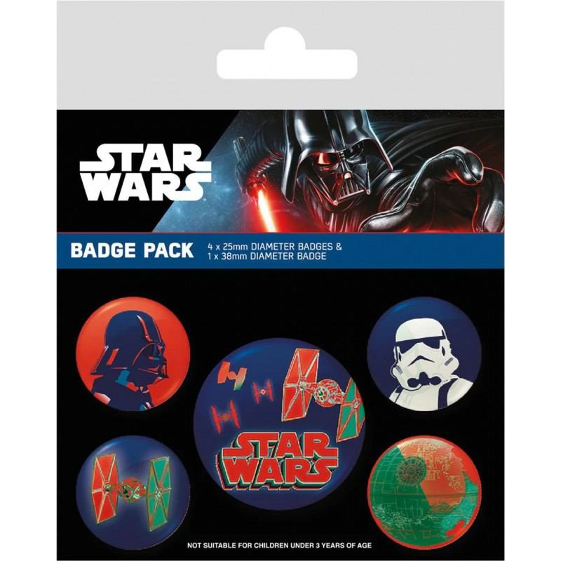 Pyramid Badge Pack Star Wars (Digital Moonlight)