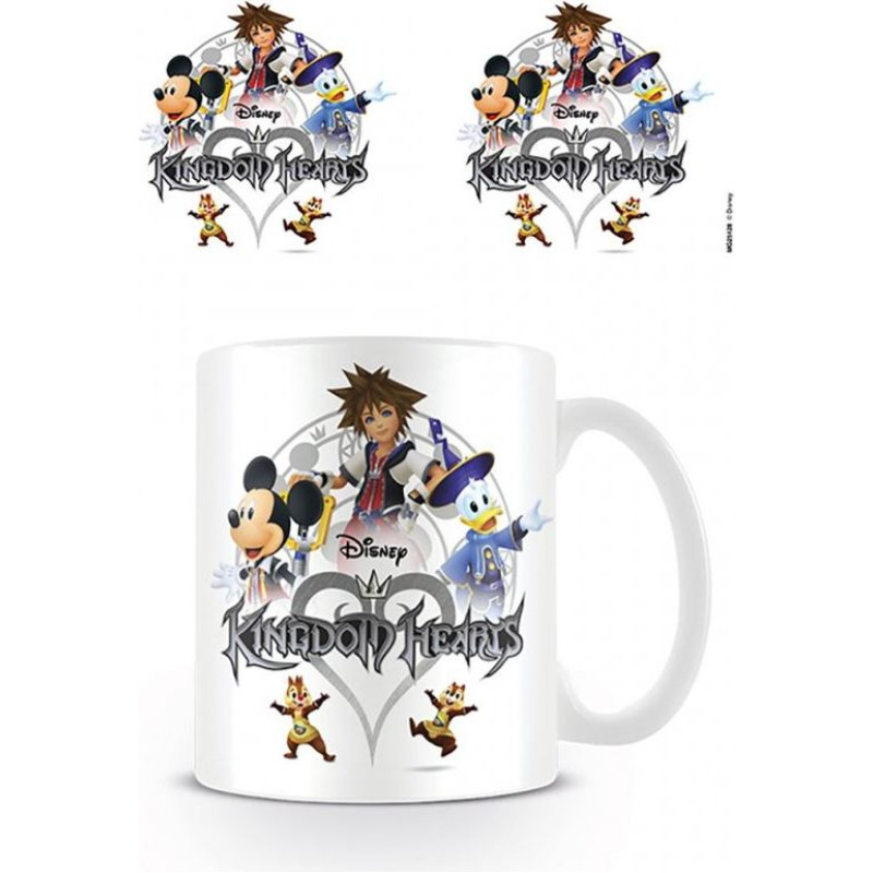 Pyramid Mug Kingdom Hearts (Logo)