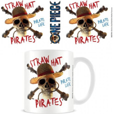 Pyramid Mug One Piece Live Action (Straw Hat Pirate Emblem)