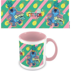 Pyramid Mug Lilo And Stitch (You're My Fave) Pink Coloured Inner