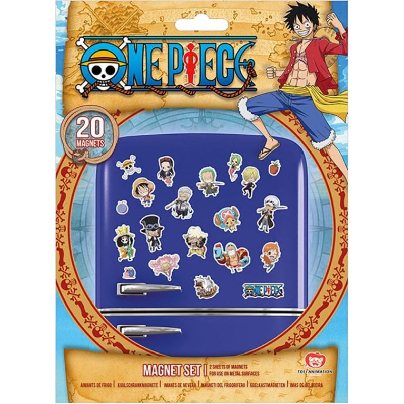 Pyramid CDU Magnet Set One Piece (Chibi)