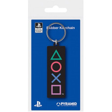 Pyramid CDU Rubber Keychain Playstation (Shapes)