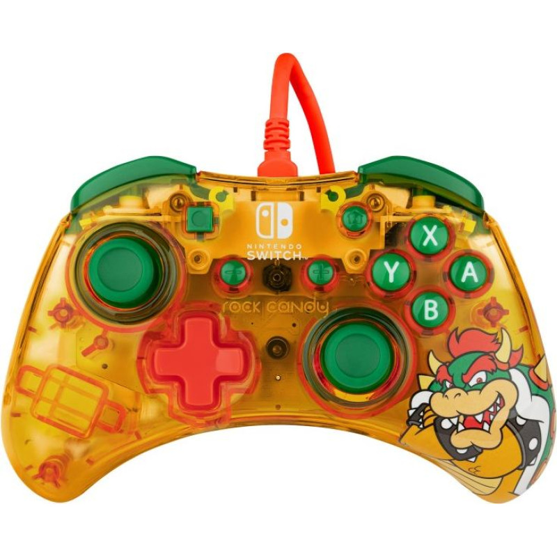 PDP Rock Candy Wired Controller - Bowser Switch