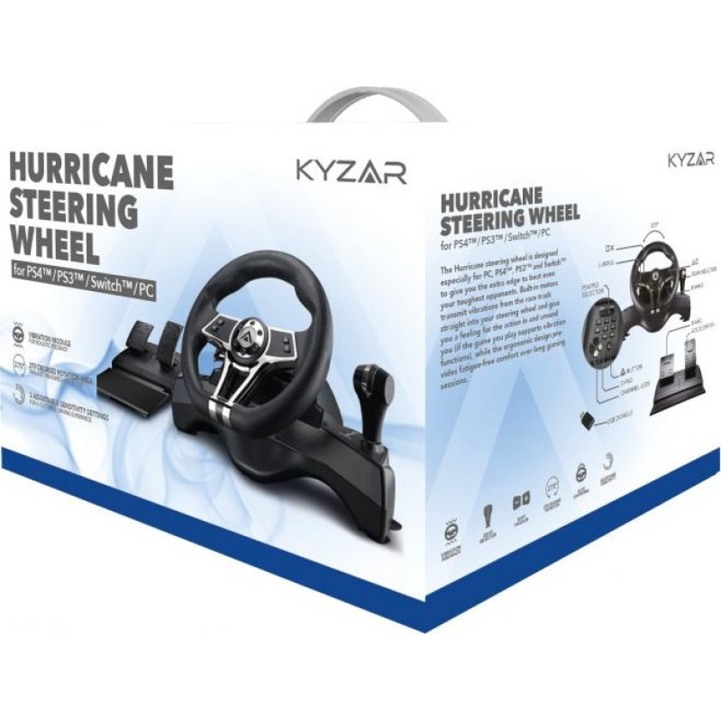 Playart Kyzar Playstation Steering Wheel PS5 spēle