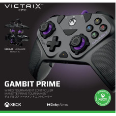 PDP Victrix Gambit Prime Wired Controller - Grey PC, Xbox One, Xbox Series X